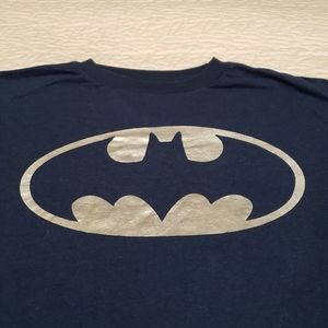 Batman Metallic Gold logo T shirt size S